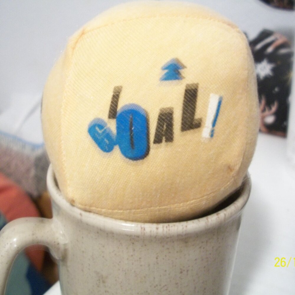 2.25" Soccer Car/Tote/Office Dice-Handmade